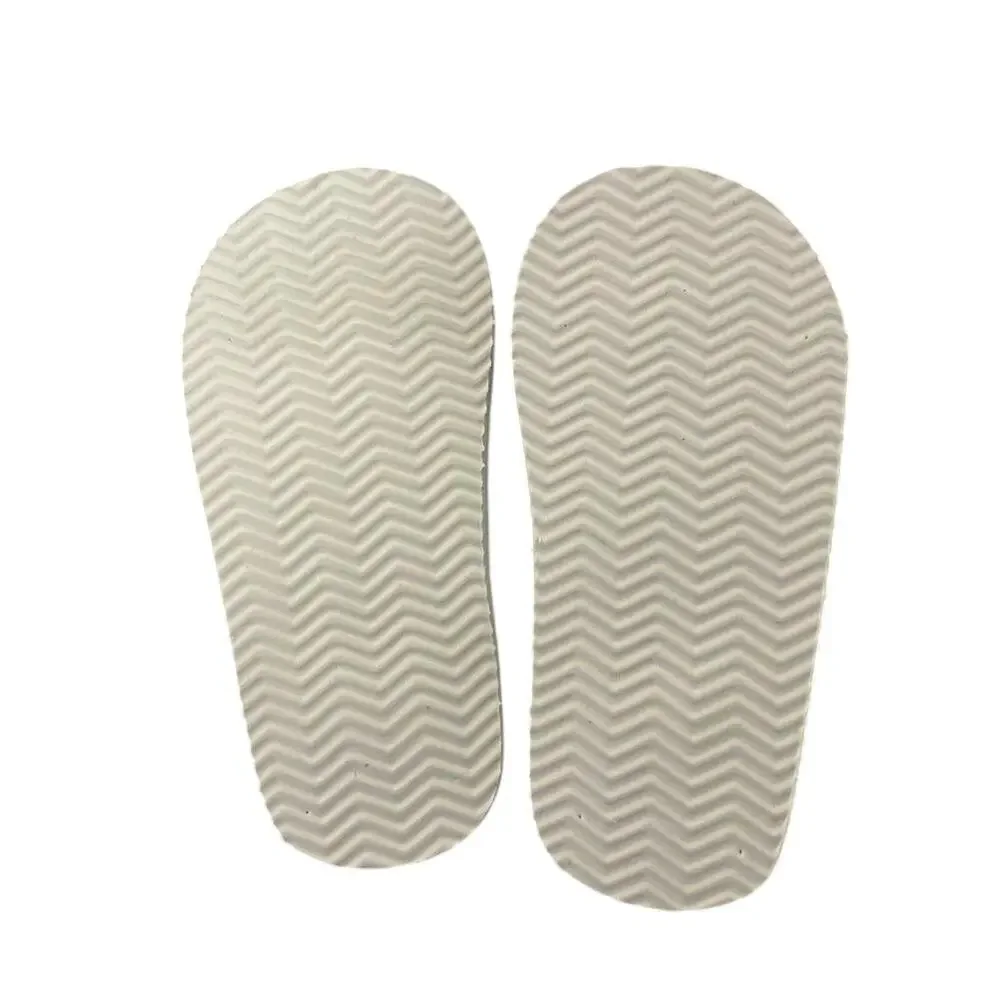 Toddler Boys Oshkosh Flip Flops Blue Grey Palm Tree Ocean Size Small SM 5-6 New